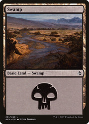 Swamp (#261)\nAmonkhet\nSingle\nMagic The Gathering