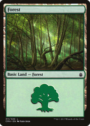Forest (#311)\nCommander Anthology\nSingle\nMagic The Gathering