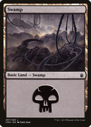 Swamp (#297)\nCommander Anthology\nSingle\nMagic The Gathering