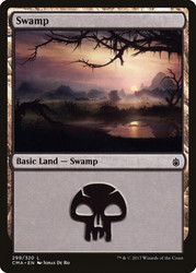 Swamp (#299)\nCommander Anthology\nSingle\nMagic The Gathering