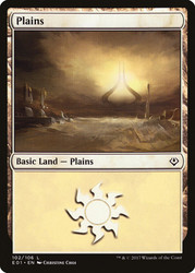 Plains (#102)\nArchenemy: Nicol Bolas\nSingle\nMagic The Gathering