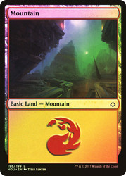 Mountain (#196)\nHour of Devastation\nSingle\nMagic The Gathering