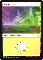 Plains (#190)\nHour of Devastation\nSingle\nMagic The Gathering