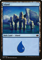 Island (#29)\nDuel Decks: Merfolk vs. Goblins\nSingle\nMagic The Gathering
