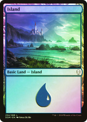 Island (#254)\nDominaria\nSingle\nMagic The Gathering