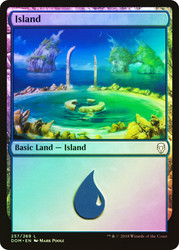 Island (#257)\nDominaria\nSingle\nMagic The Gathering