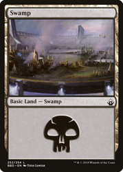 Swamp\nBattlebond\nSingle\nMagic The Gathering