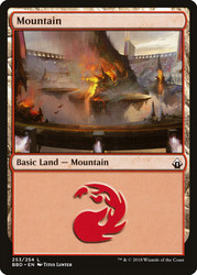 Mountain\nBattlebond\nSingle\nMagic The Gathering
