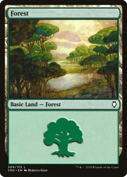 Forest (#309)\nCommander Anthology Volume II\nSingle\nMagic The Gathering