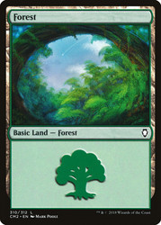 Forest (#310)\nCommander Anthology Volume II\nSingle\nMagic The Gathering