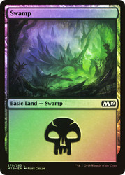 Swamp (#270)\nCore Set 2019\nSingle\nMagic The Gathering