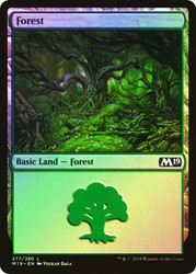 Forest (#277)\nCore Set 2019\nSingle\nMagic The Gathering
