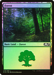 Forest (#278)\nCore Set 2019\nSingle\nMagic The Gathering
