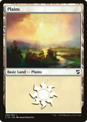 Plains (#295)\nCommander: 2018 Edition\nSingle\nMagic The Gathering
