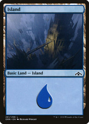Island\nGuilds of Ravnica\nSingle\nMagic The Gathering