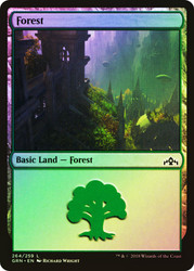 Forest\nGuilds of Ravnica\nSingle\nMagic The Gathering