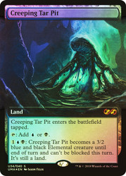 Creeping Tar Pit (Extended Art)\nUltimate Masters - Variants\nSingle\nMagic The Gathering