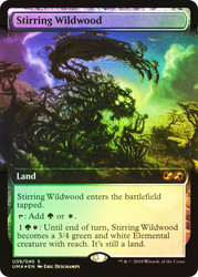 Stirring Wildwood (Extended Art)\nUltimate Masters - Variants\nSingle\nMagic The Gathering