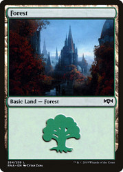 Forest\nRavnica Allegiance\nSingle\nMagic The Gathering
