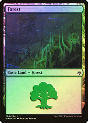 Forest (#264)\nWar of the Spark\nSingle\nMagic The Gathering