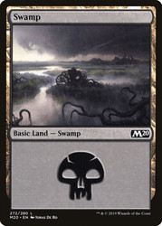 Swamp (#272)\nCore Set 2020\nSingle\nMagic The Gathering