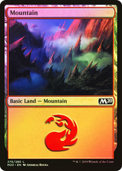 Mountain (#276)\nCore Set 2020\nSingle\nMagic The Gathering