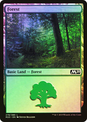Forest (#278)\nCore Set 2020\nSingle\nMagic The Gathering