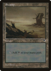 Swamp (A)\nTempest\nSingle\nMagic The Gathering