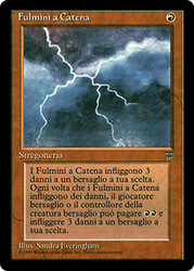 Chain Lightning
Legends - Italian
Single
Magic The Gathering