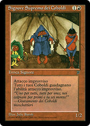 Kobold Overlord
Legends - Italian
Single
Magic The Gathering