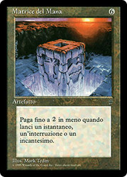 Mana Matrix
Legends - Italian
Single
Magic The Gathering