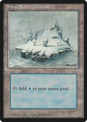 Snow-Covered Island\nIce Age\nSingle\nMagic The Gathering
