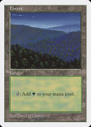 Forest (C)\n5th Edition\nSingle\nMagic The Gathering