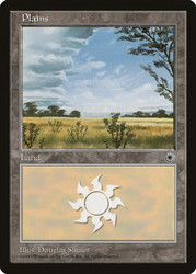 Plains (D)\nPortal\nSingle\nMagic The Gathering