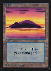 Island (B) (Not Tournament Legal)\nInternational Edition\nSingle\nMagic The Gathering