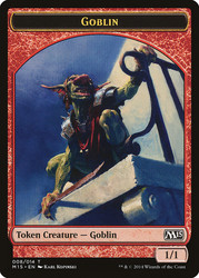{Goblin Token}\nMagic 2015 Core Set\nSingle\nMagic The Gathering