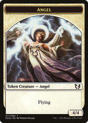 {Angel Token}\nDuel Decks: Blessed vs. Cursed\nSingle\nMagic The Gathering