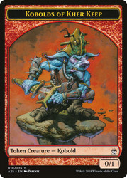 {Kobolds of Kher Keep Token}\nMasters 25\nSingle\nMagic The Gathering