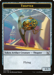 {Thopter Token} (#4)\nDuel Decks: Elves vs. Inventors\nSingle\nMagic The Gathering