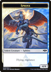 {Sphinx Token}\nRavnica Allegiance\nSingle\nMagic The Gathering