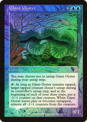 Giant Oyster\nTime Spiral - Timeshifted\nSingle\nMagic The Gathering