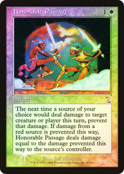 Honorable Passage\nTime Spiral - Timeshifted\nSingle\nMagic The Gathering