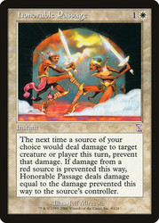 Honorable Passage\nTime Spiral - Timeshifted\nSingle\nMagic The Gathering
