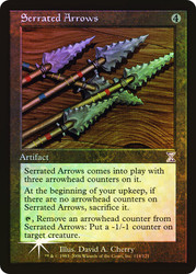 Serrated Arrows\nTime Spiral - Timeshifted\nSingle\nMagic The Gathering