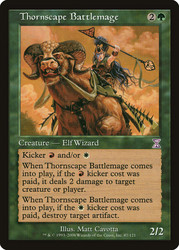 Thornscape Battlemage\nTime Spiral - Timeshifted\nSingle\nMagic The Gathering