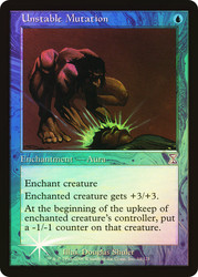 Unstable Mutation\nTime Spiral - Timeshifted\nSingle\nMagic The Gathering