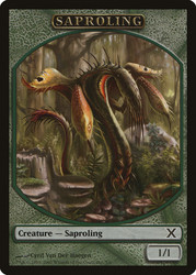 {Saproling Token}\n10th Edition\nSingle\nMagic The Gathering