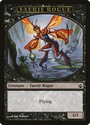 {Faerie Rogue Token}\nMorningtide\nSingle\nMagic The Gathering