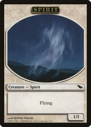 {Spirit Token}\nShadowmoor\nSingle\nMagic The Gathering