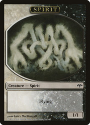 {Spirit Token}\nEventide\nSingle\nMagic The Gathering